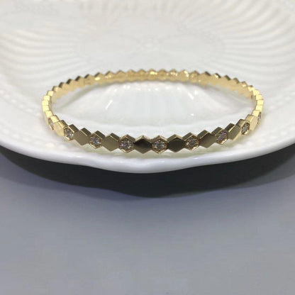 [Super CiCi ]BEE LOVE GOLD DIAMOND BRACELET