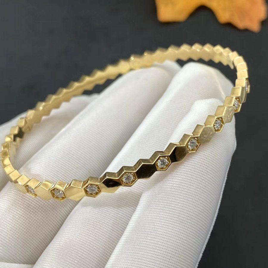 [Super CiCi ]BEE LOVE GOLD DIAMOND BRACELET