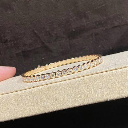 [Super CiCi ]BEE LOVE GOLD BRACELET FULL DIAMOND