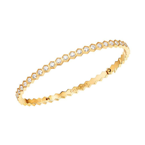 [Super CiCi ]BEE LOVE GOLD BRACELET FULL DIAMOND