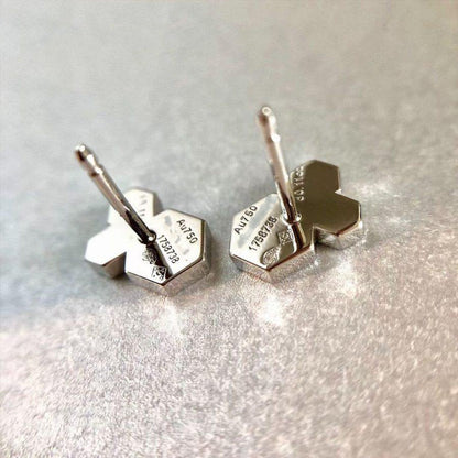[Super CiCi ]BEE LOVE SILVER DIAMOND EARRINGS
