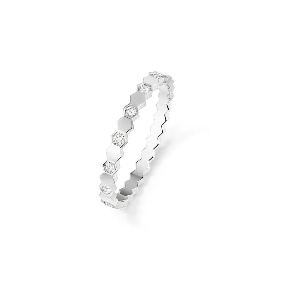 [Super CiCi ]BEE LOVE RING SILVER DIAMOND