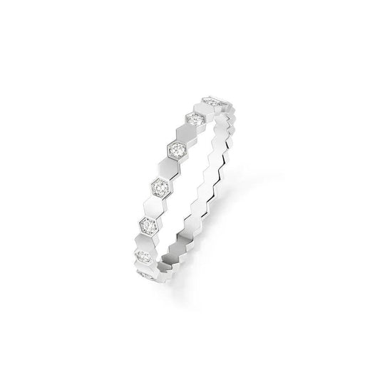 [Super CiCi ]BEE LOVE RING SILVER DIAMOND