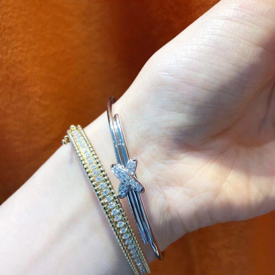 [Super CiCi ]JEUX DE BRACELET SILVER DIAMONDS