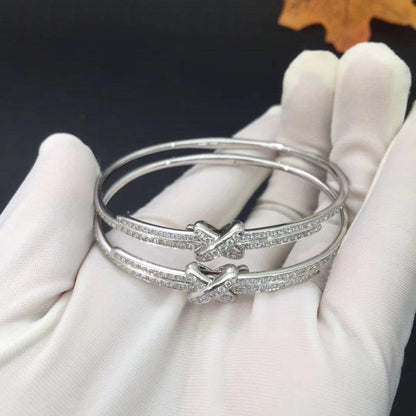[Super CiCi ]JEUX DE BRACELET DIAMONDS SILVER