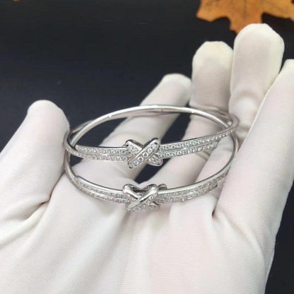 [Super CiCi ]JEUX DE BRACELET DIAMONDS SILVER