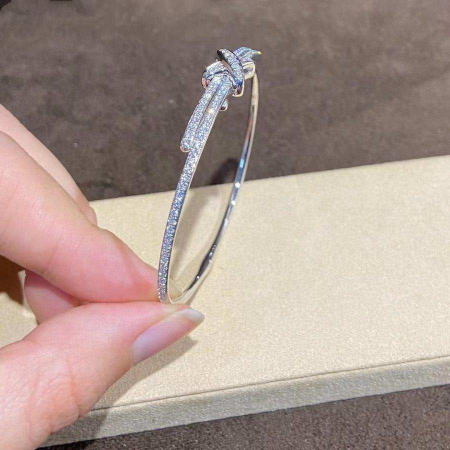 [Super CiCi ]JEUX DE BRACELET DIAMONDS SILVER