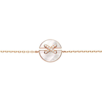 [Super CiCi ]JEUX DE BRACELET MOP PINK GOLD DIAMONDS