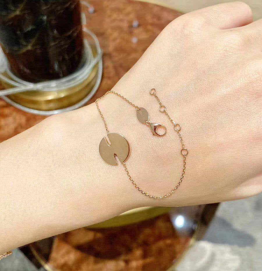 [Super CiCi ]JEUX DE BRACELET MOP PINK GOLD DIAMONDS