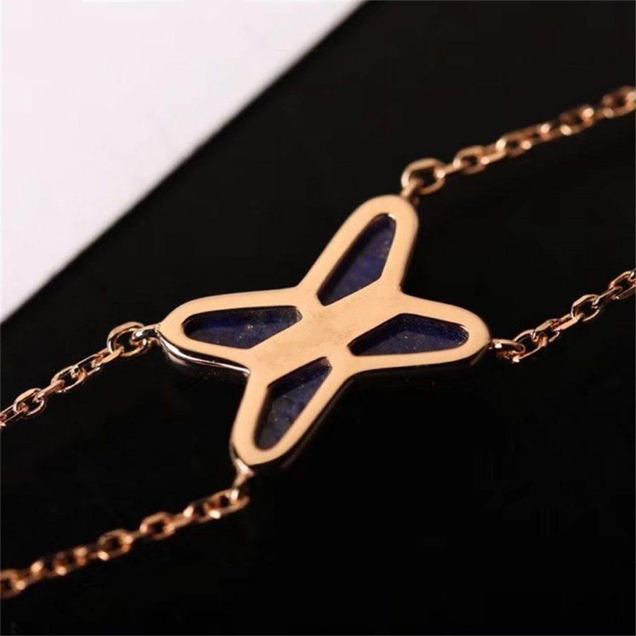 [Super CiCi ]Hollow Design Four-Leaf Clover Flower Shape Bracelet