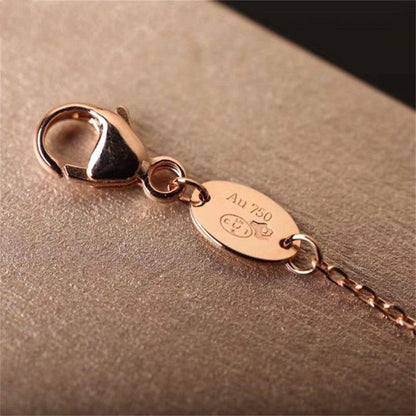 [Super CiCi ]Hollow Design Four-Leaf Clover Flower Shape Bracelet