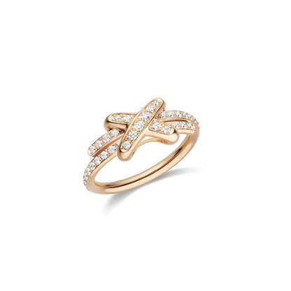 [Super CiCi ]JEUX DE RING PINK GOLD DIAMOND