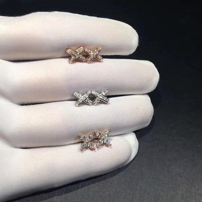 [Super CiCi ]JEUX DE DIAMOND EARRINGS