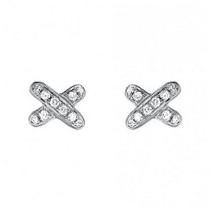 [Super CiCi ]JEUX DE DIAMOND EARRINGS