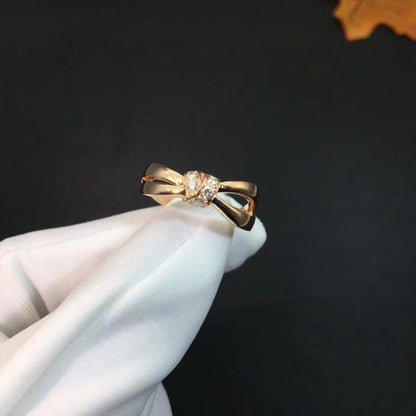 [Super CiCi ]LIENS RING PINK GOLD DIAMOND
