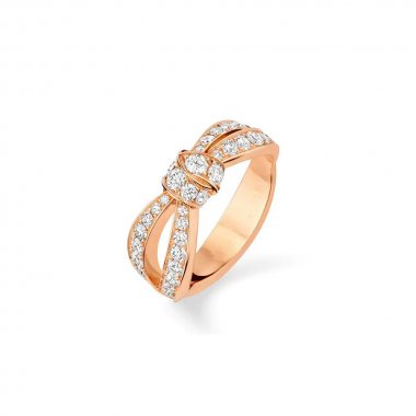 [Super CiCi ]LIENS PINK GOLD DIAMOND RING