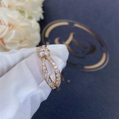[Super CiCi ]LIENS PINK GOLD DIAMOND RING