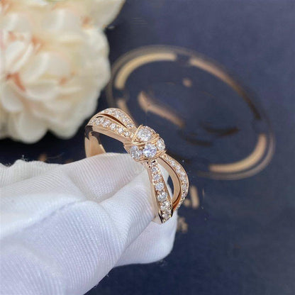 [Super CiCi ]LIENS PINK GOLD DIAMOND RING