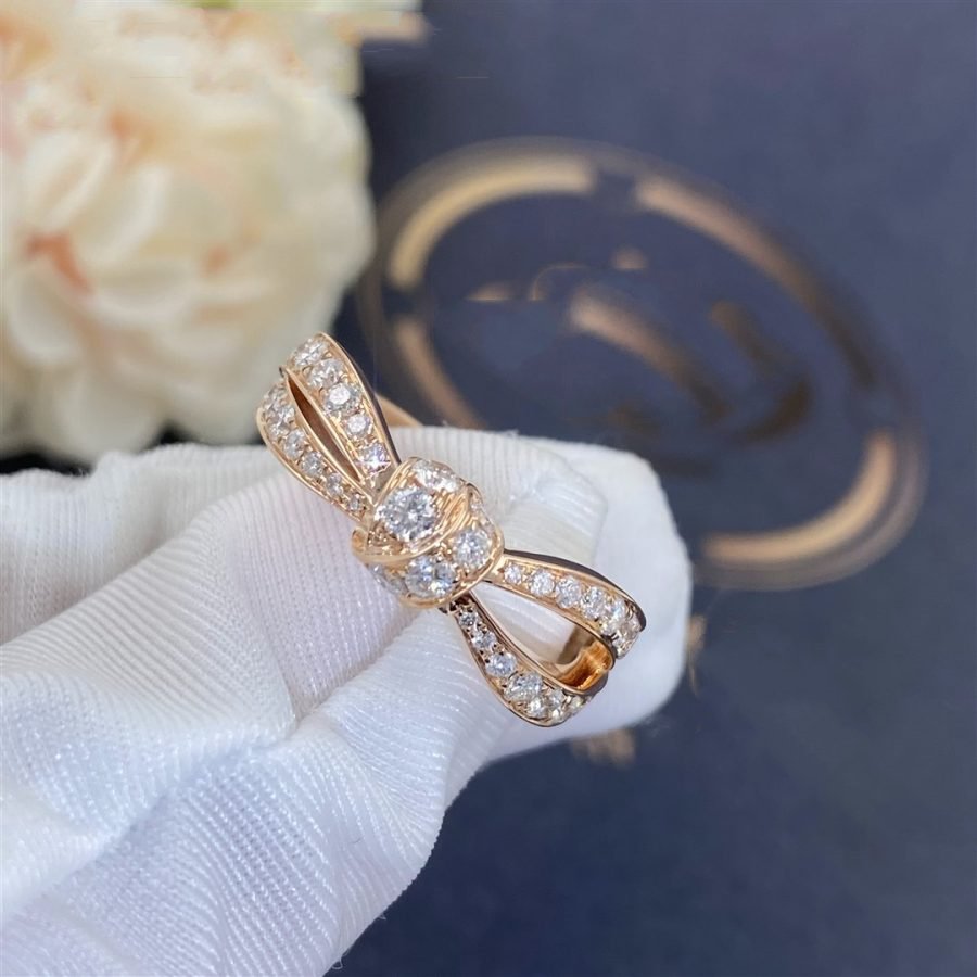 [Super CiCi ]LIENS PINK GOLD DIAMOND RING