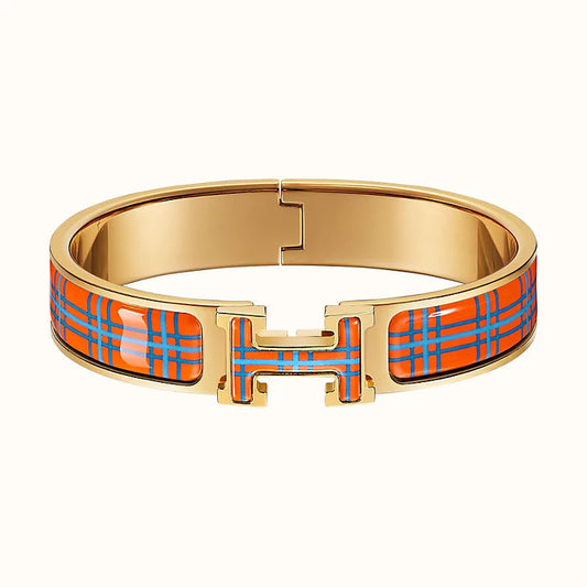 [Super CiCi ]H TARTAN BRACELET 12MM