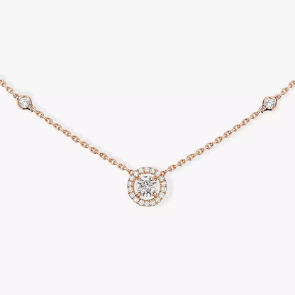 [Super CiCi]Diamond Necklace 0,20ct Brilliant Shape Joy
