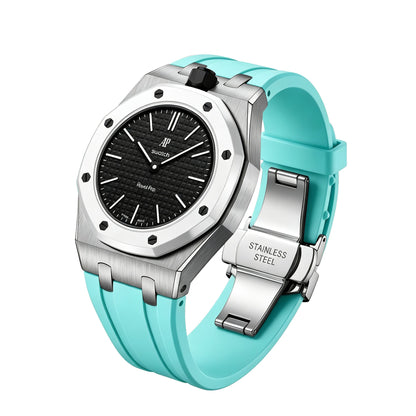 [Super CiCi]Royal Oak Pop Exclusive Steel Case & Silicone Strap With Cradle