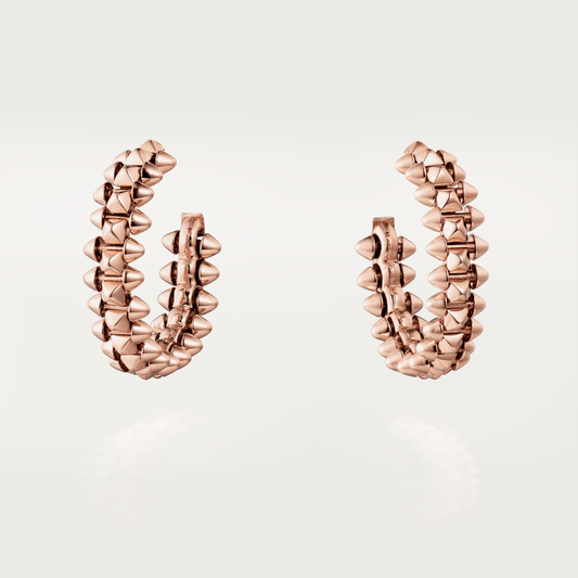 [Super CiCi ]CLASH SMALL HOOP EARRINGS
