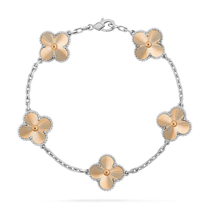 [Super CiCi ] CLOVER 5 MOTIF LASER BRACELET COLLECTION