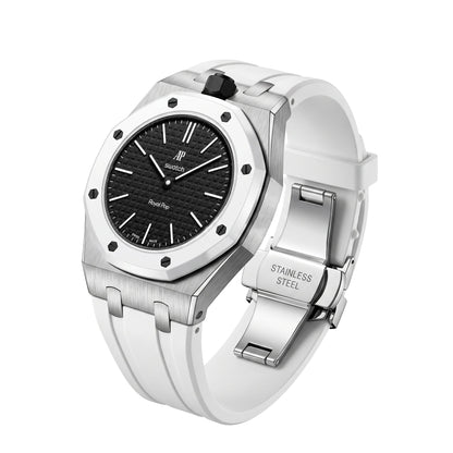 [Super CiCi]Royal Oak Pop Exclusive Steel Case & Silicone Strap With Cradle