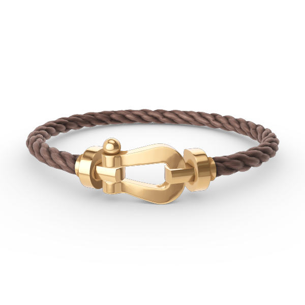 [Super CiCi ]FORCE LARGE HORSESHOE NO DIAMOND BRACELET GOLD