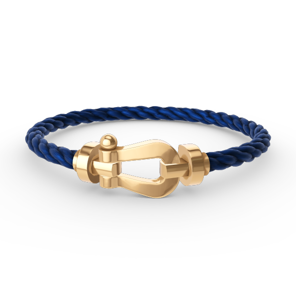 [Super CiCi ]FORCE LARGE HORSESHOE NO DIAMOND BRACELET GOLD