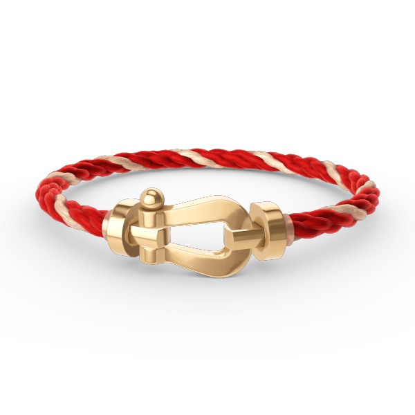 [Super CiCi ]FORCE LARGE HORSESHOE NO DIAMOND BRACELET GOLD