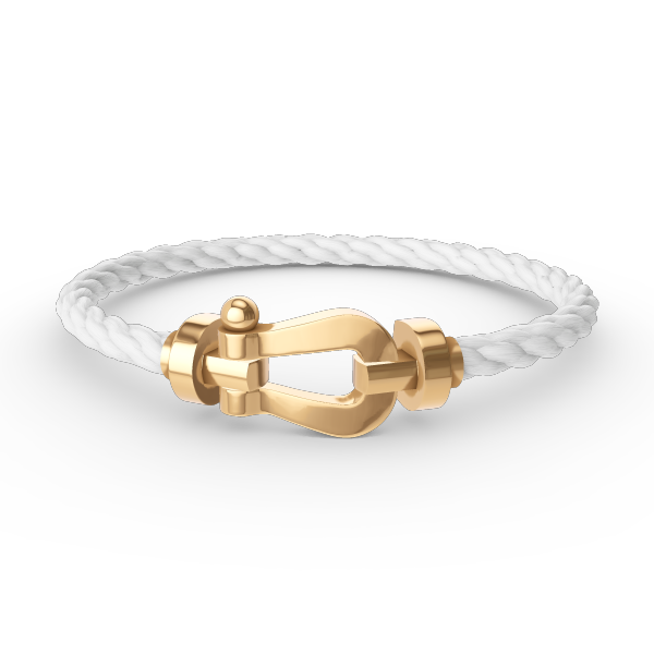 [Super CiCi ]FORCE LARGE HORSESHOE NO DIAMOND BRACELET GOLD