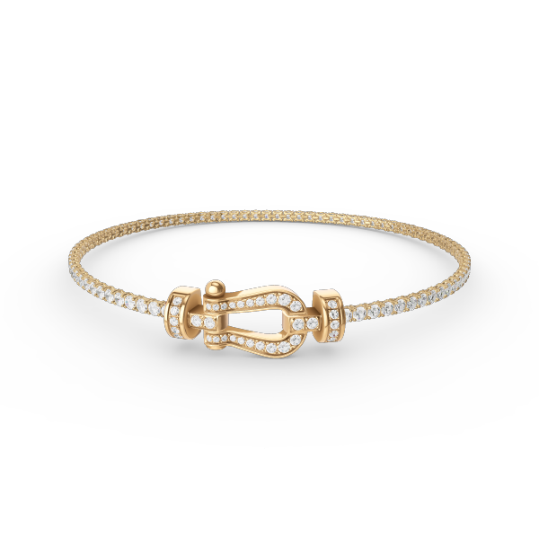 [Super CiCi ]FORCE  HORSESHOE  DIAMOND TENNIS BRACELET