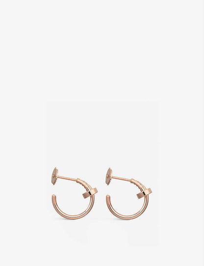 [Super CiCi ]JUSTE EARRINGS PINK GOLD