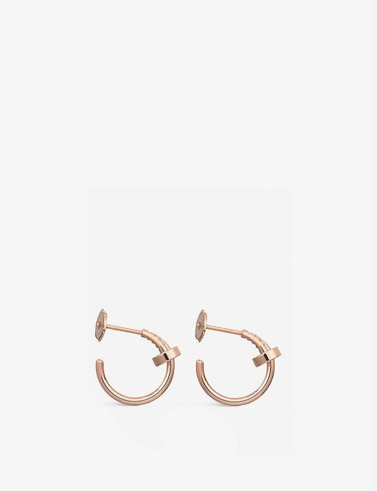 [Super CiCi ]JUSTE EARRINGS PINK GOLD