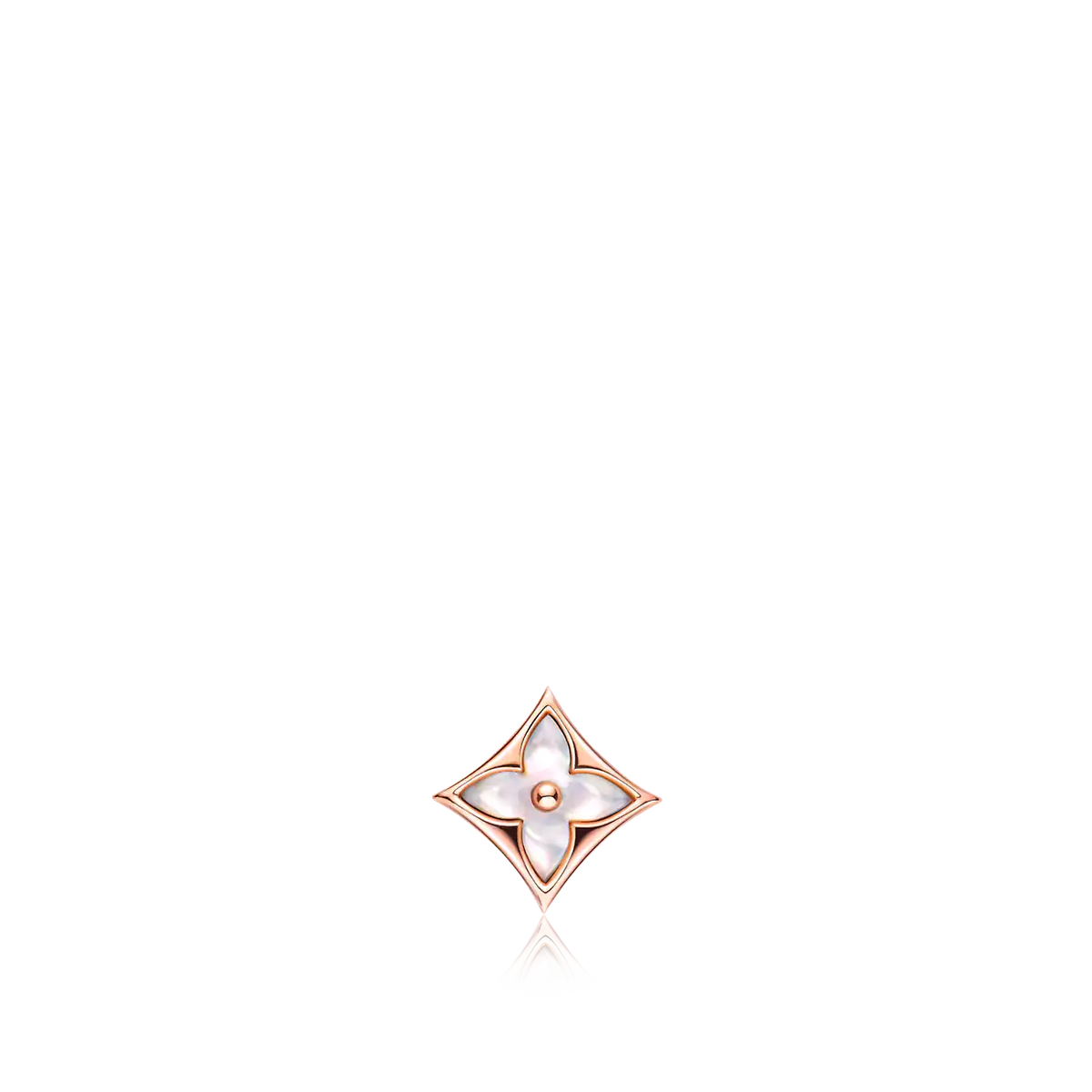 [Super CiCi ]STAR MOP PINK GOLD EARRINGS
