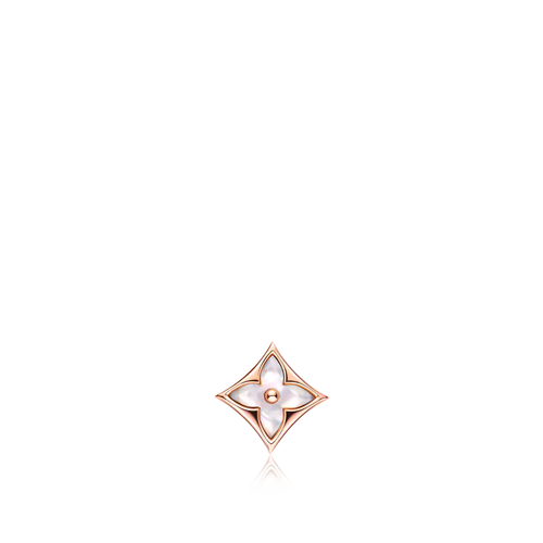 [Super CiCi ]STAR MOP PINK GOLD EARRINGS