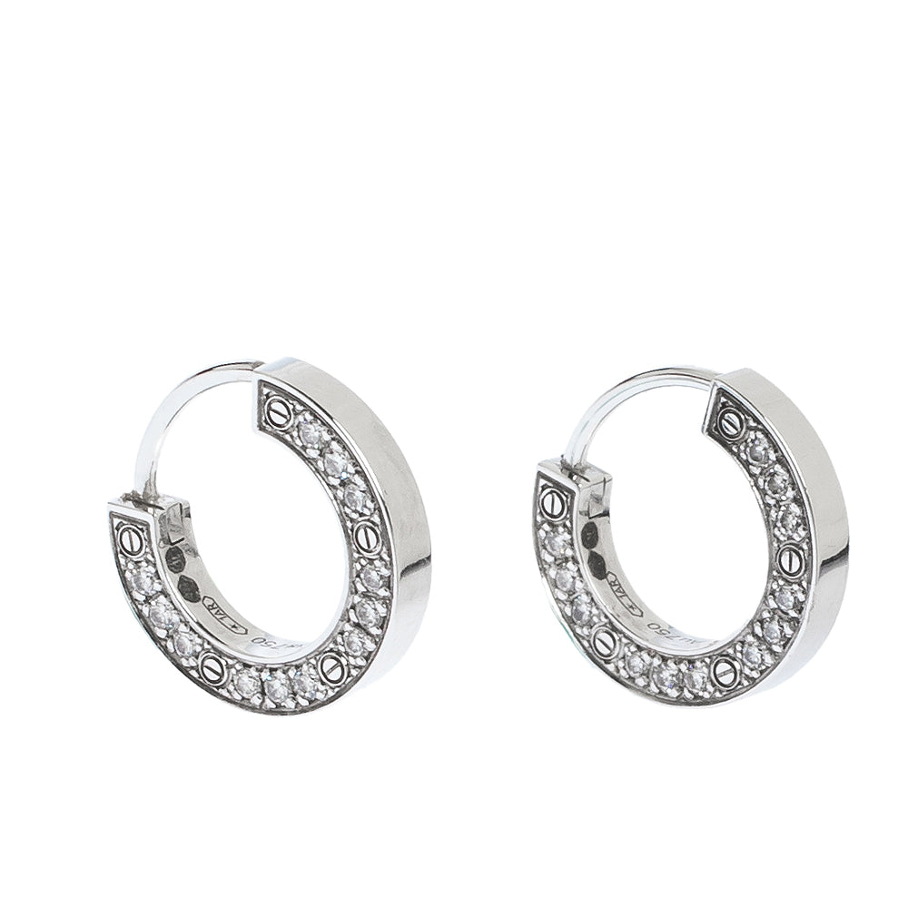 [Super CiCi ]LOVE DIAMOND EARRINGS