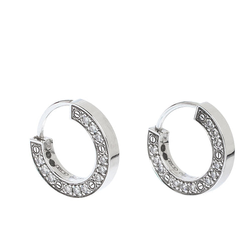 [Super CiCi ]LOVE DIAMOND EARRINGS