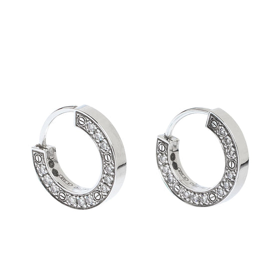 [Super CiCi ]LOVE DIAMOND EARRINGS