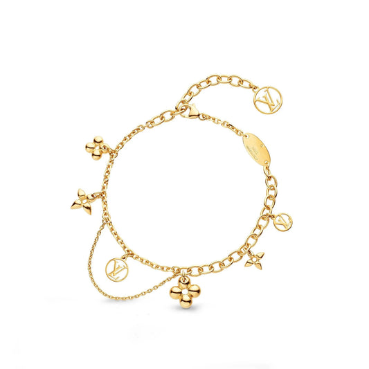 [Super CiCi ]BLOOMING PINK GOLD MOP BRACELET