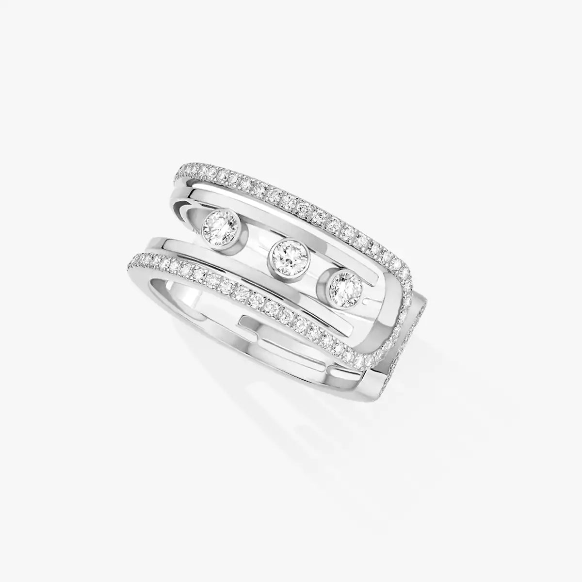 [Super CiCi]Move 10th Diamond Ring in Gold