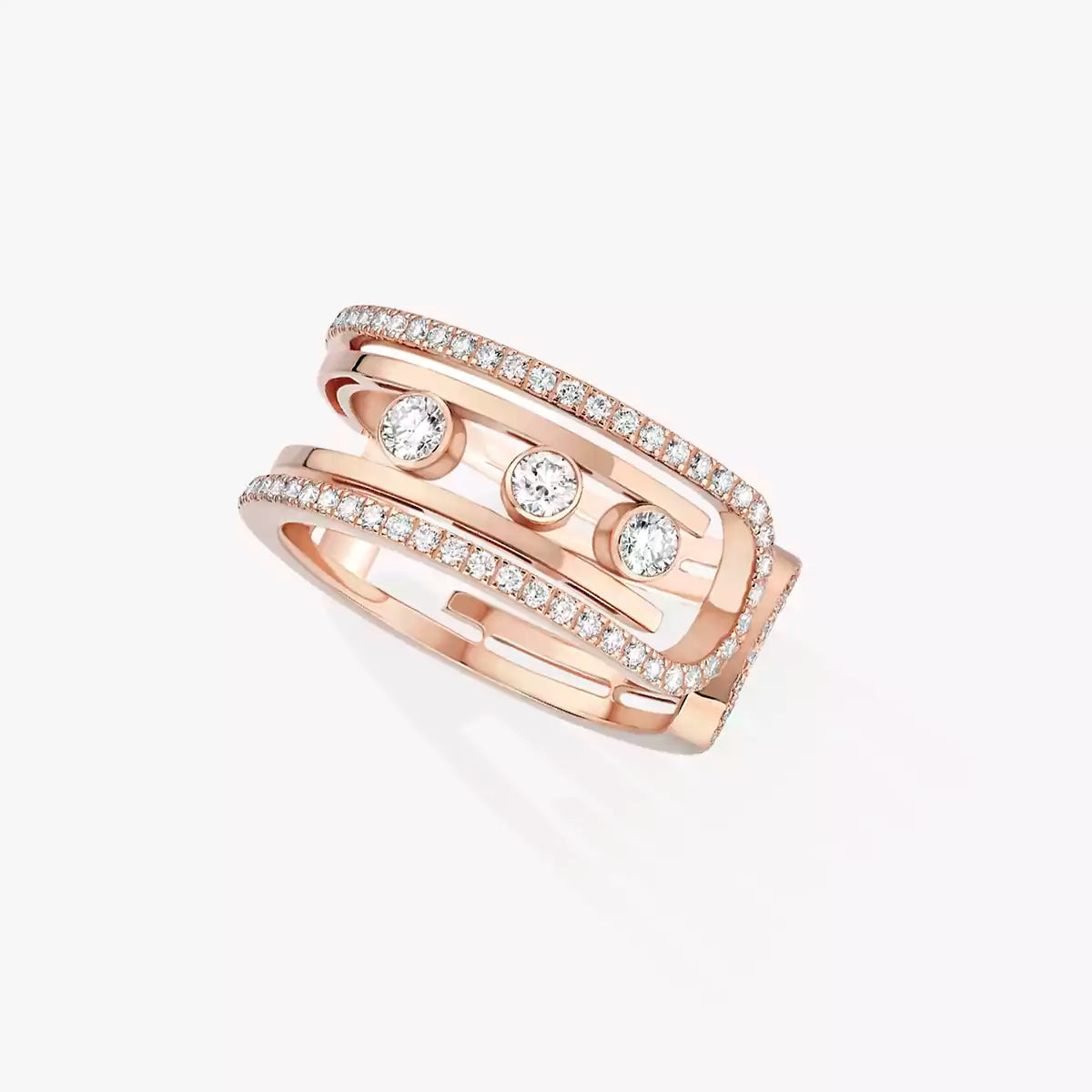 [Super CiCi]Move 10th Diamond Ring in Gold