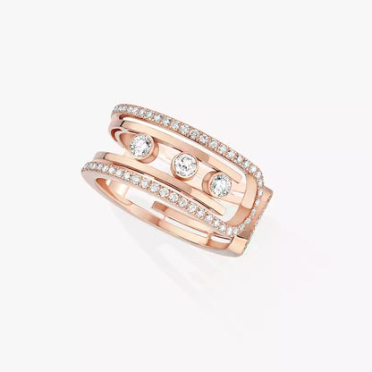 [Super CiCi]Move 10th Diamond Ring in Gold