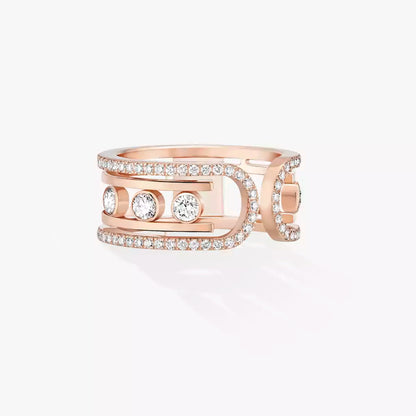 [Super CiCi]Move 10th Diamond Ring in Gold