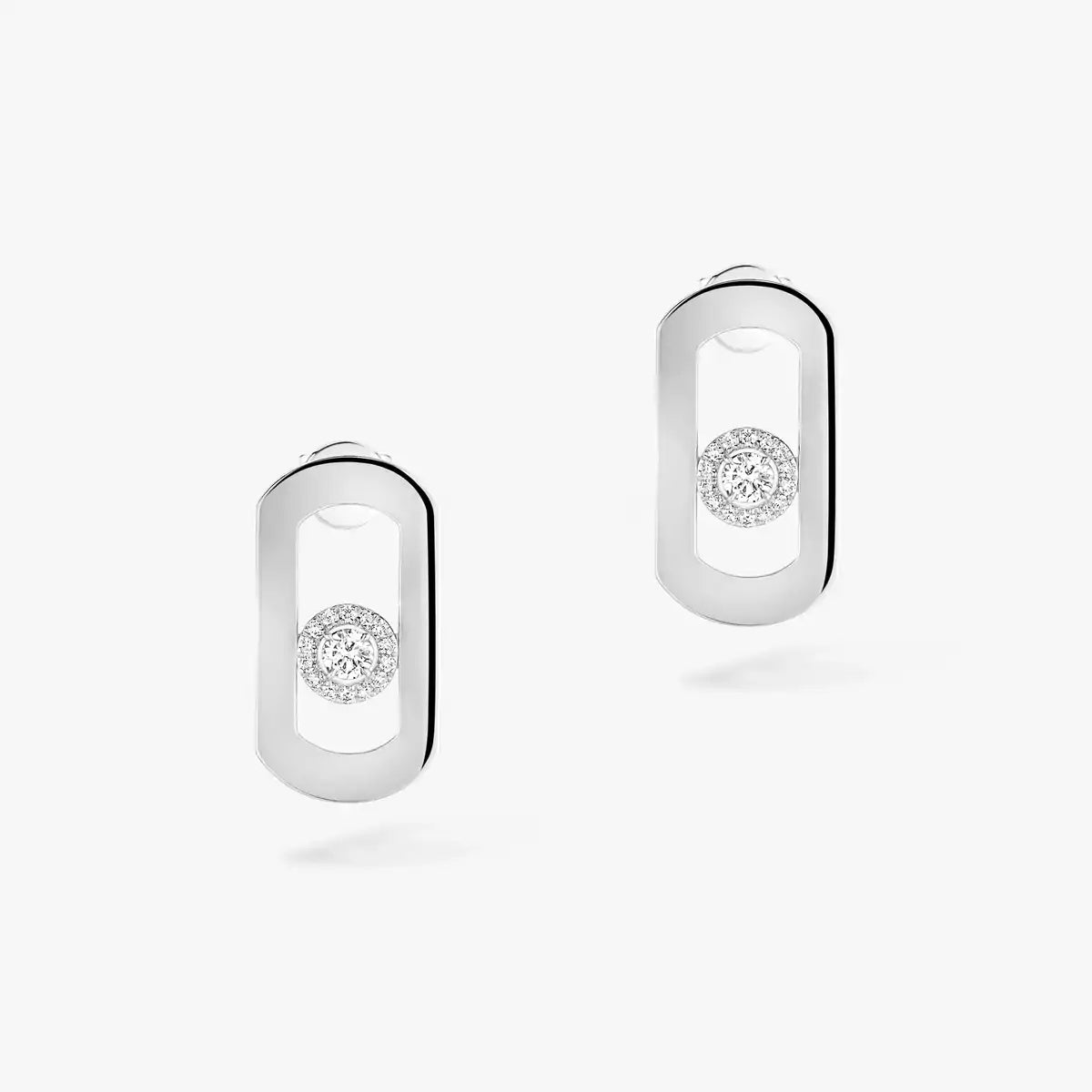 [Super CiCi]So Move Diamond Earrings in Yellow Gold