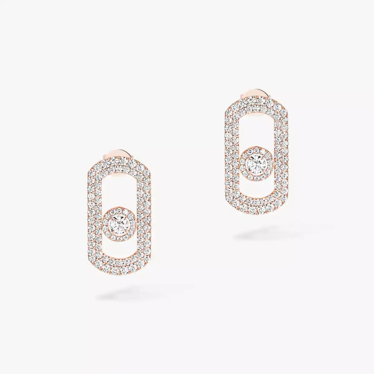 [Super CiCi]So Move Pave_-Set Diamond Earrings in Silver