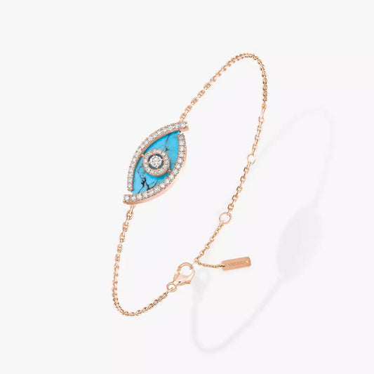 [Super CiCi]Lucky Eye Diamond Bracelet
