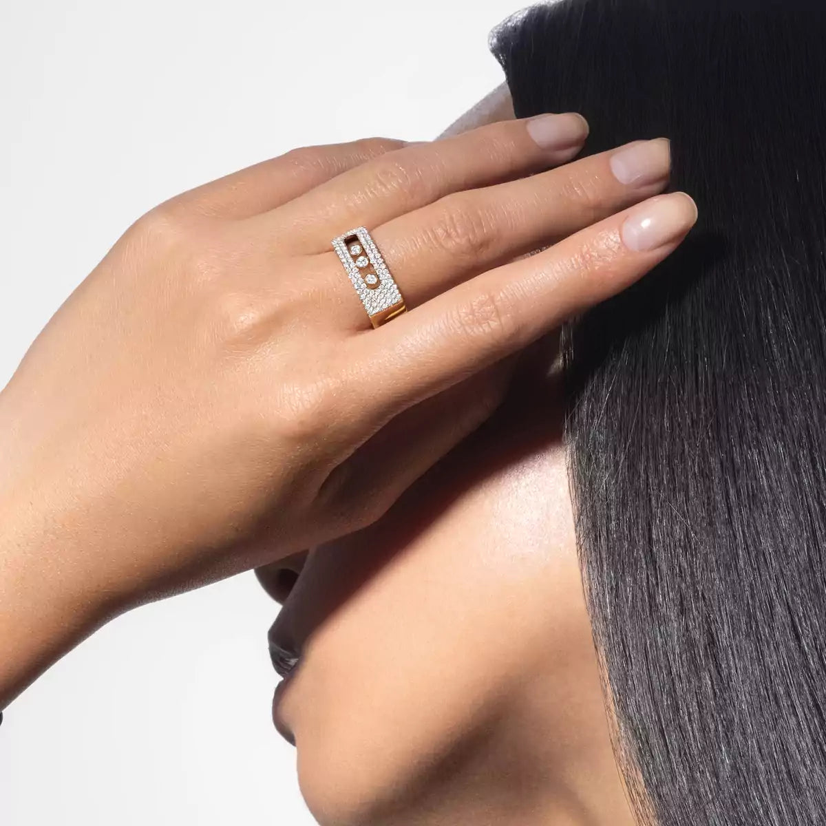 [Super CiCi] Move Noa Diamond Pave Ring